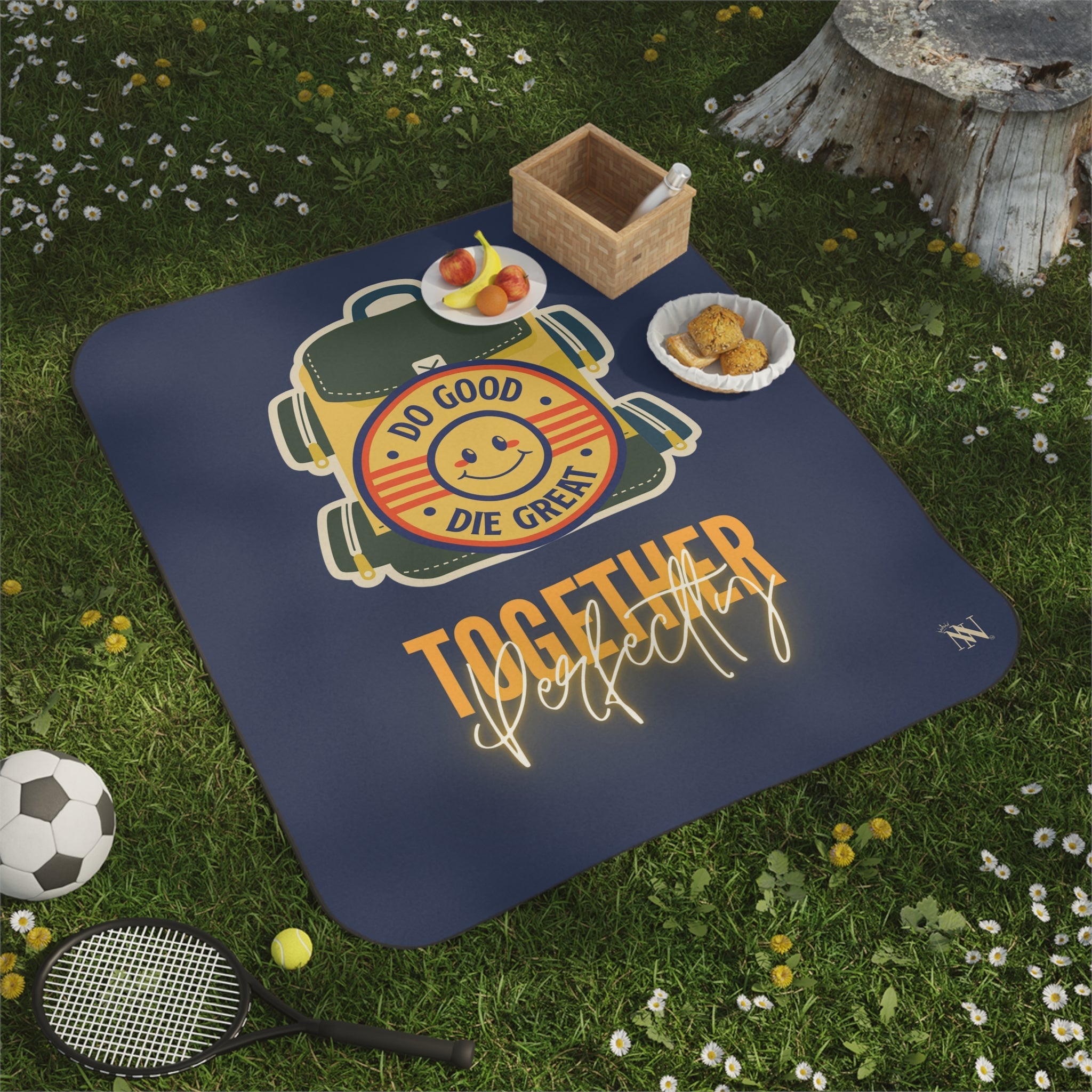 Do Good Die Great | Mix Match Fun-Flirty Lovers’ Water-Resistant Blankets