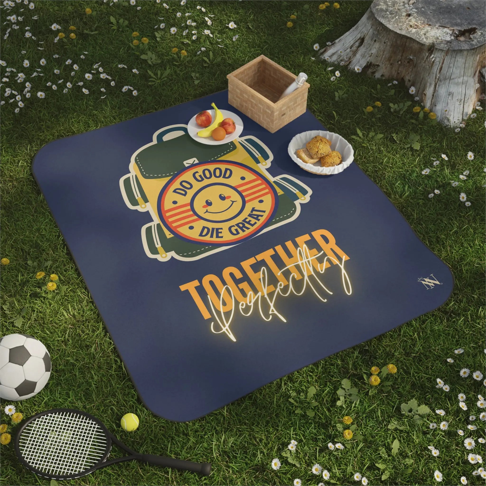 Do Good Die Great | Mix Match Fun-Flirty Lovers’ Water-Resistant Blankets