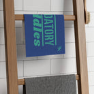 Mandatory Cuddles Blue | Mix & Match Soft Fun-Flirty Lovers’ Towels