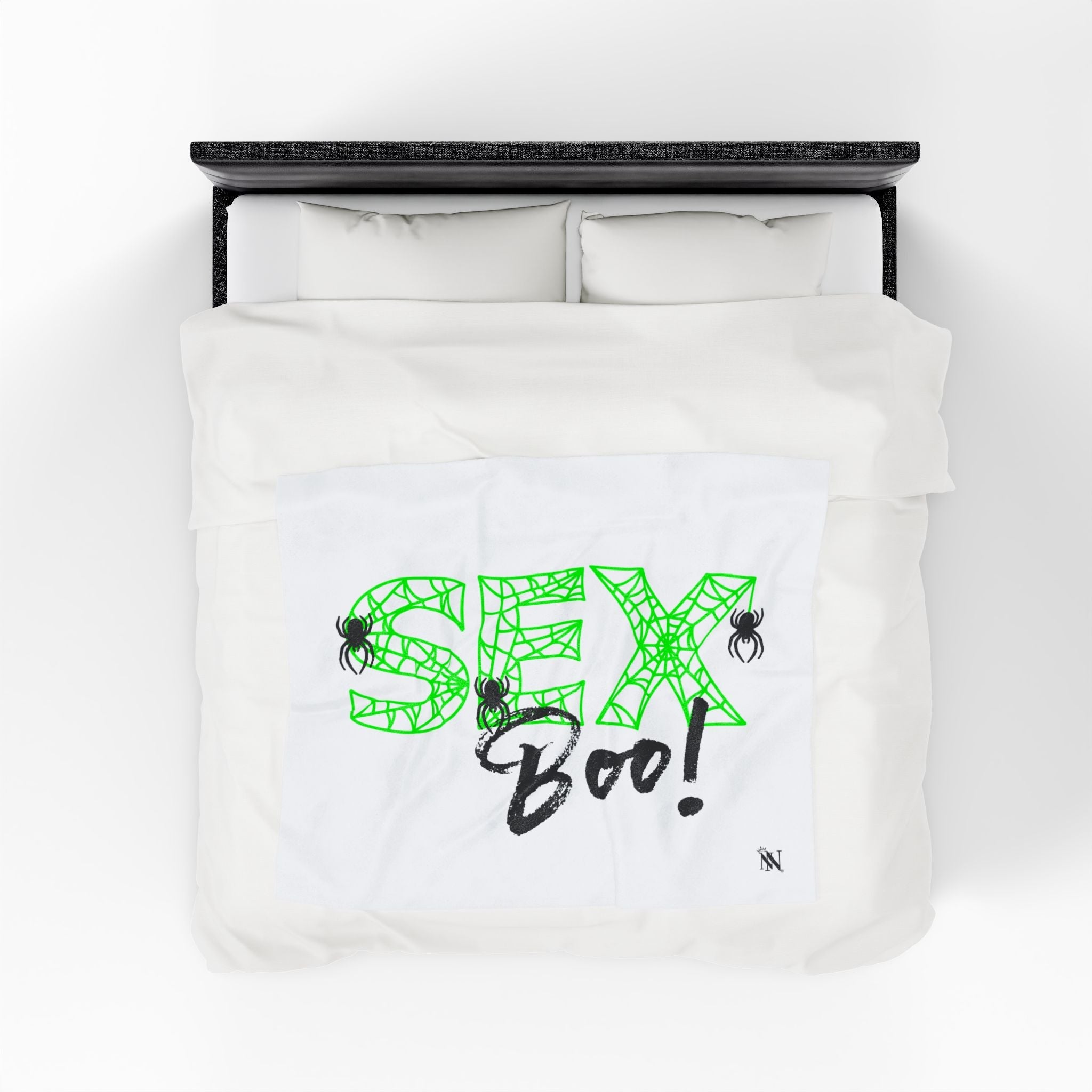 Sex Boo! | Mix & Match Velveteen Fun-Flirty Lovers’ Blankets
