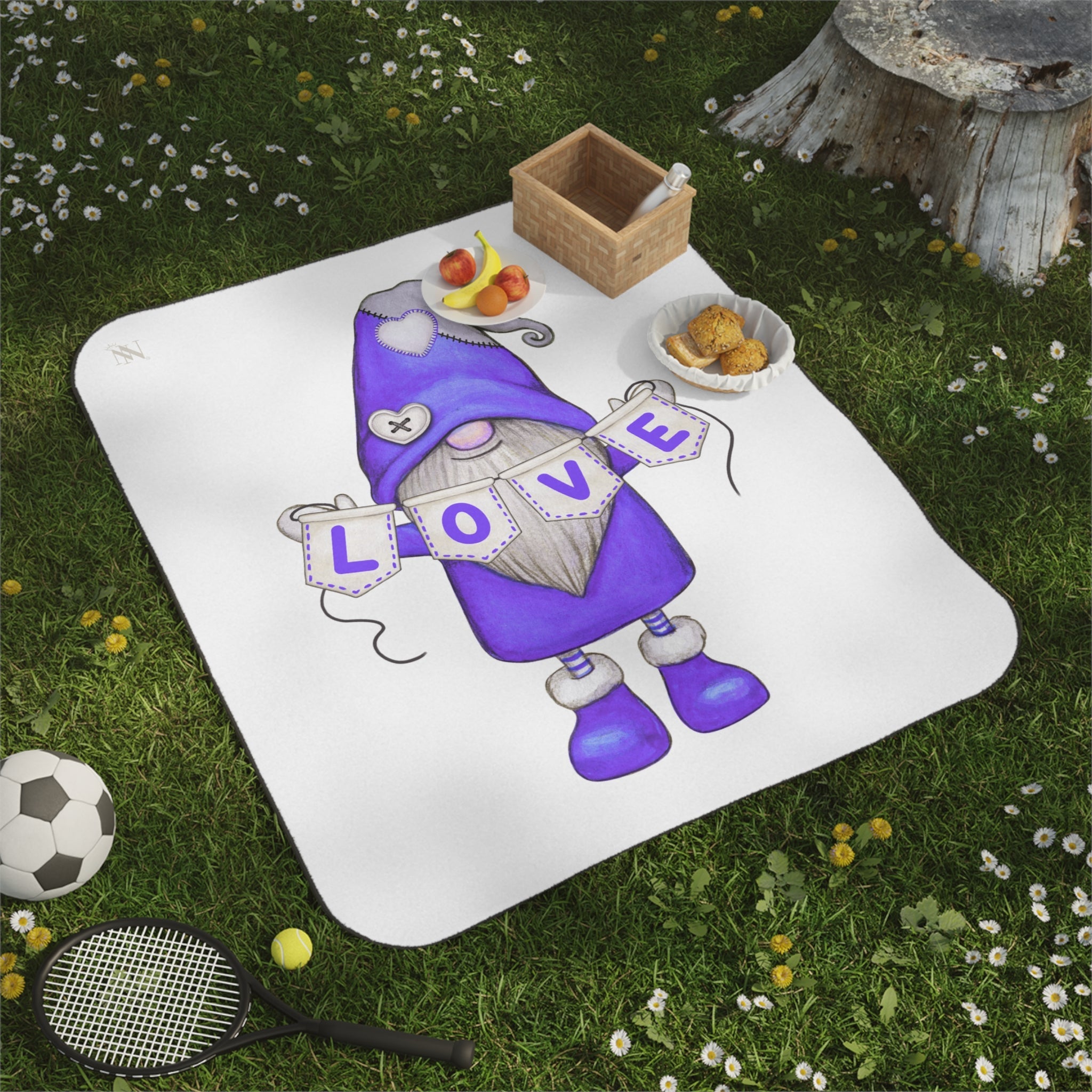 Love Gnome | Mix Match Fun-Flirty Lovers’ Water-Resistant Blankets