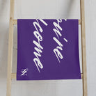 Simply You’re Welcome Purple | Nectar Napkins Classic Fun-Flirty Colored Towels