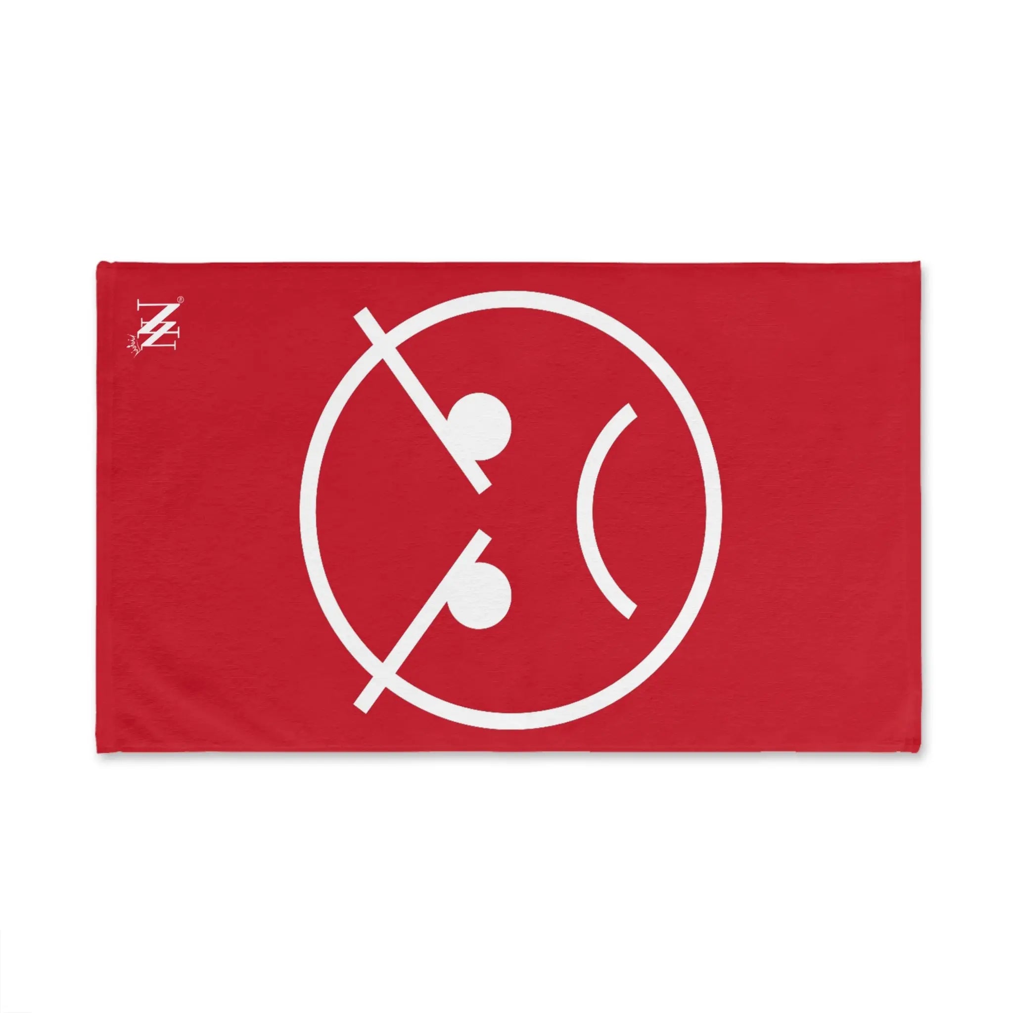 Angry Emoji Red | Mix & Match Classic Fun-Flirty Lovers’ Towels