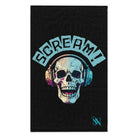 Scream! Skull Headphones | Mix & Match Soft Fun-Flirty Lovers’ Towels