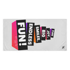 Pure Joy Big Smiles Endless Fun! Extra Large Towel