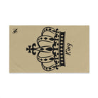 Large Crown King Gold Cum Towel