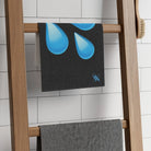 Wet Emoji Black | Mix & Match Soft Fun-Flirty Lovers’ Towels