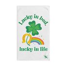 Lucky in Bed Lucky in Life St. Patrick’s Day | Mix & Match Classic Fun-Flirty Lovers’ Towels
