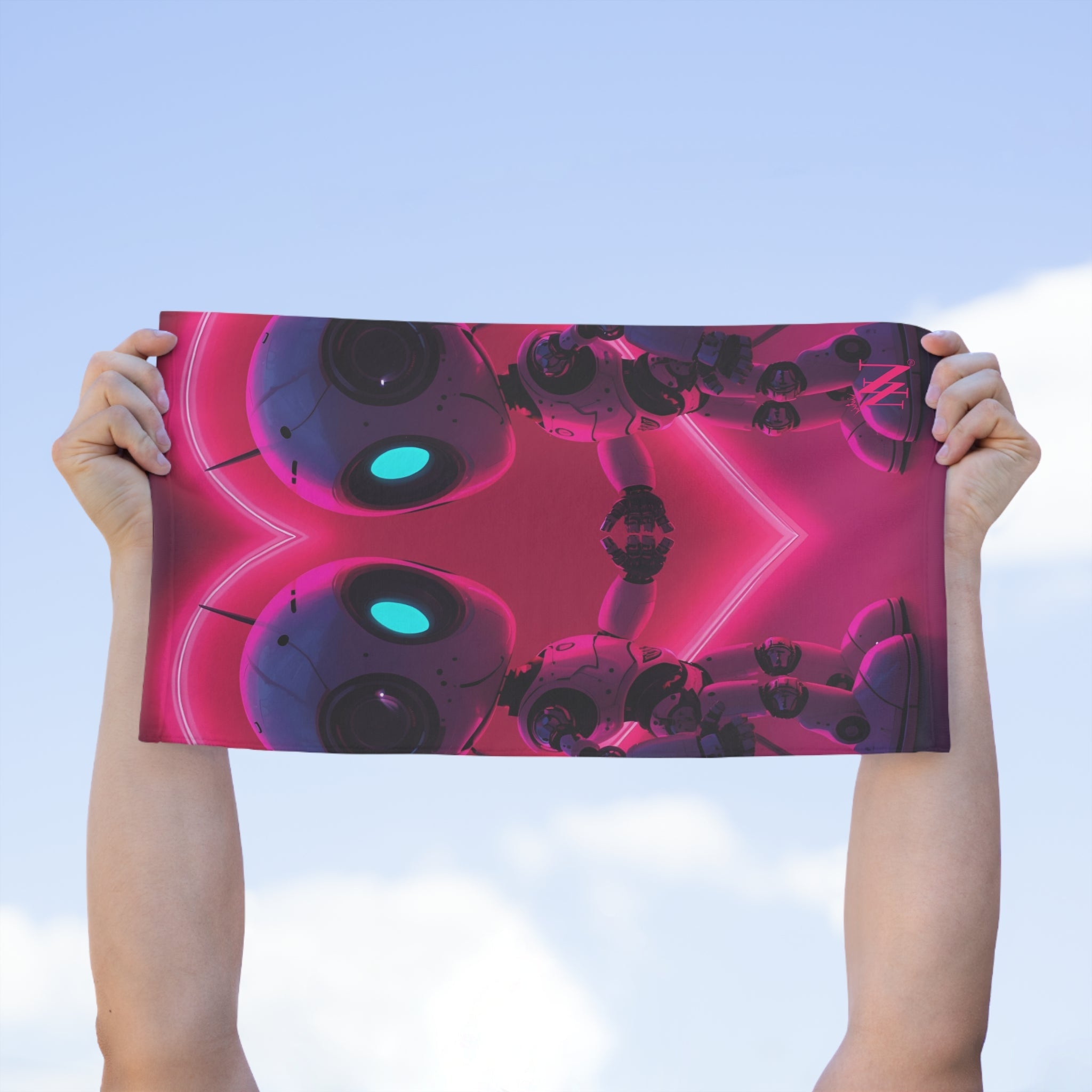 AI Robot Love | Mix & Match Soft Fun-Flirty Lovers’ Towels