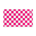 Signature Pink & White Checkered | Mix & Match Original Fun-Flirty Lovers’ Towels