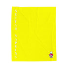 Nectar Napkins Brand Neon Yellow Love Blanket