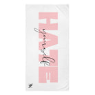 Hate Yourself | Mix & Match XL Fun-Flirty Lovers’ Towels