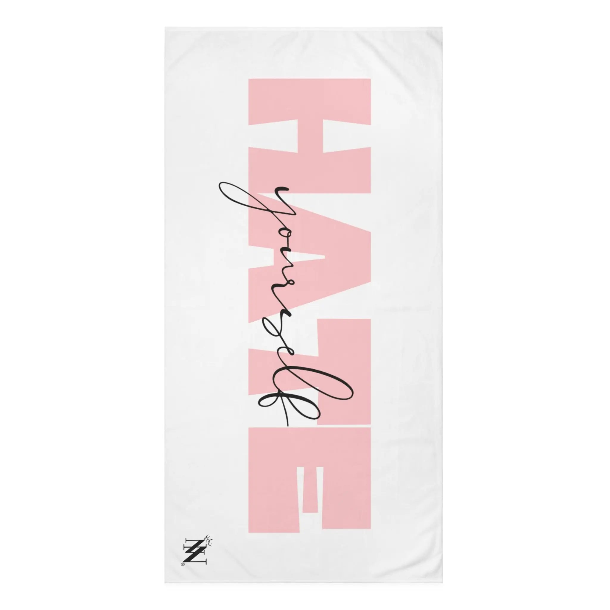 Hate Yourself | Mix & Match XL Fun-Flirty Lovers’ Towels