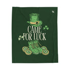 Came for Luck St. Patrick’s Day Couples Gifts Sexy Lovers’ Silky Soft Blanket