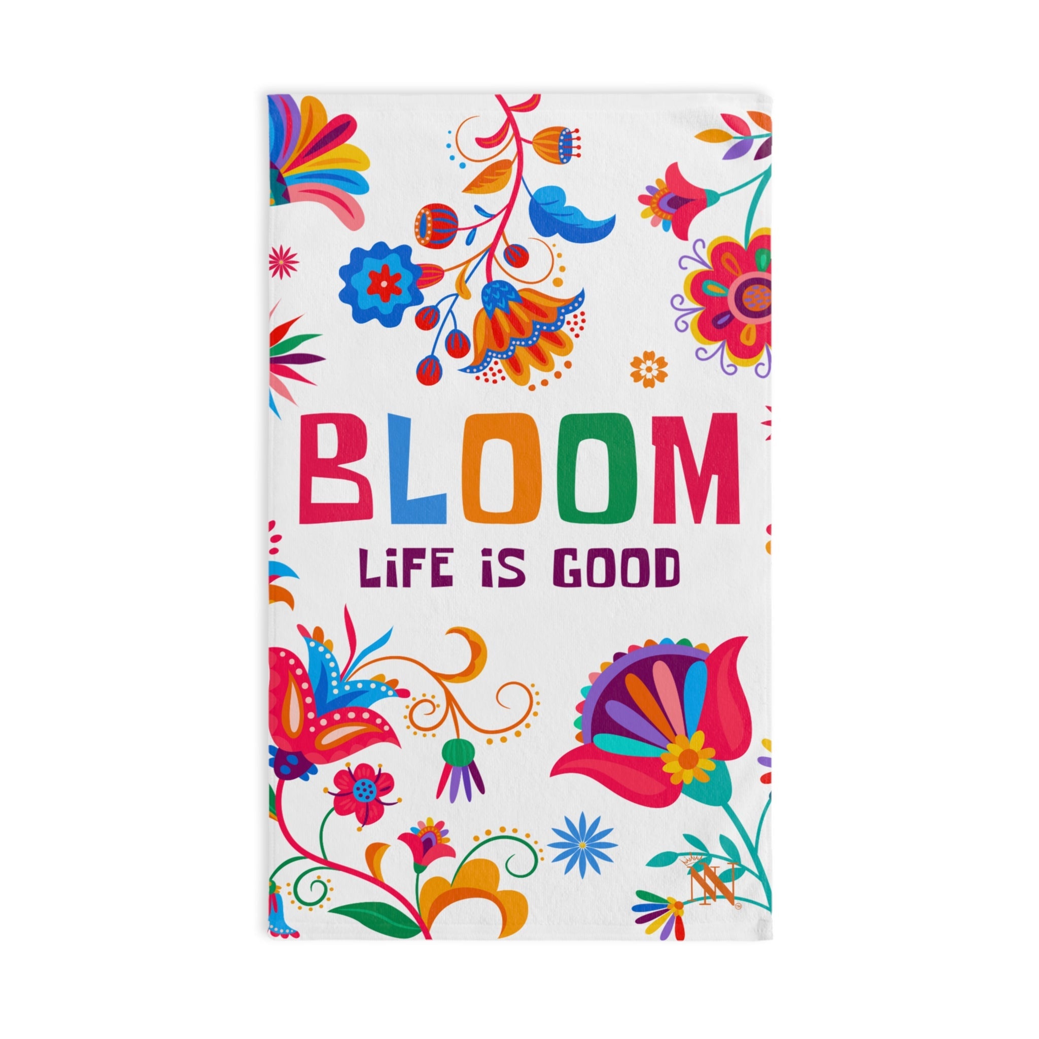 Bloom Life is Good | Mix & Match Classic Fun-Flirty Lovers’ Towels