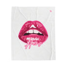 Hers Mouth Open | Mix & Match Soft Fun-Flirty Lovers’ Blankets