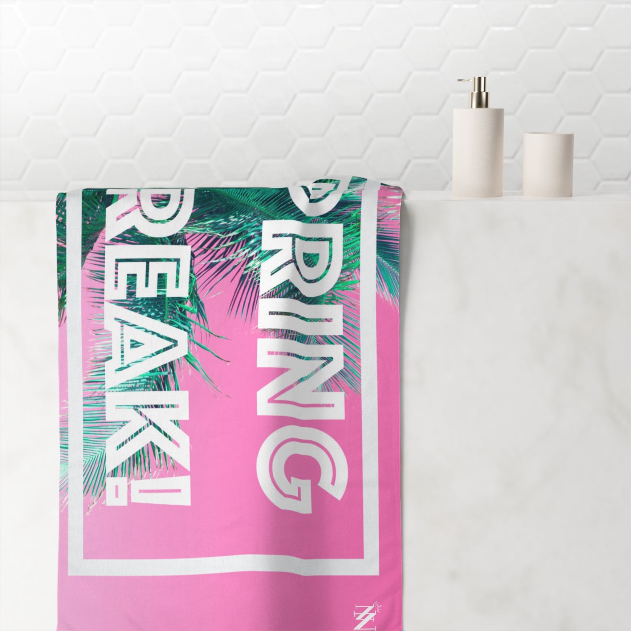 Spring Break! | Mix & Match Naughty XL Fun-Flirty Lovers’ Towels