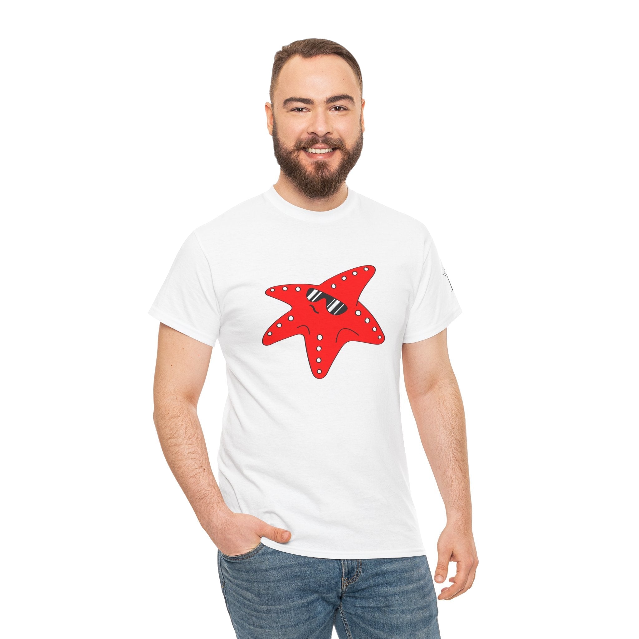Red Hot Starfish | Mix & Match 100% Cotton Unisex Fun-Flirty Lovers’ Tees