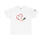 You + Me Lipstick Love | Mix & Match Cotton Unisex Fun-Flirty Lovers’ T-Shirts