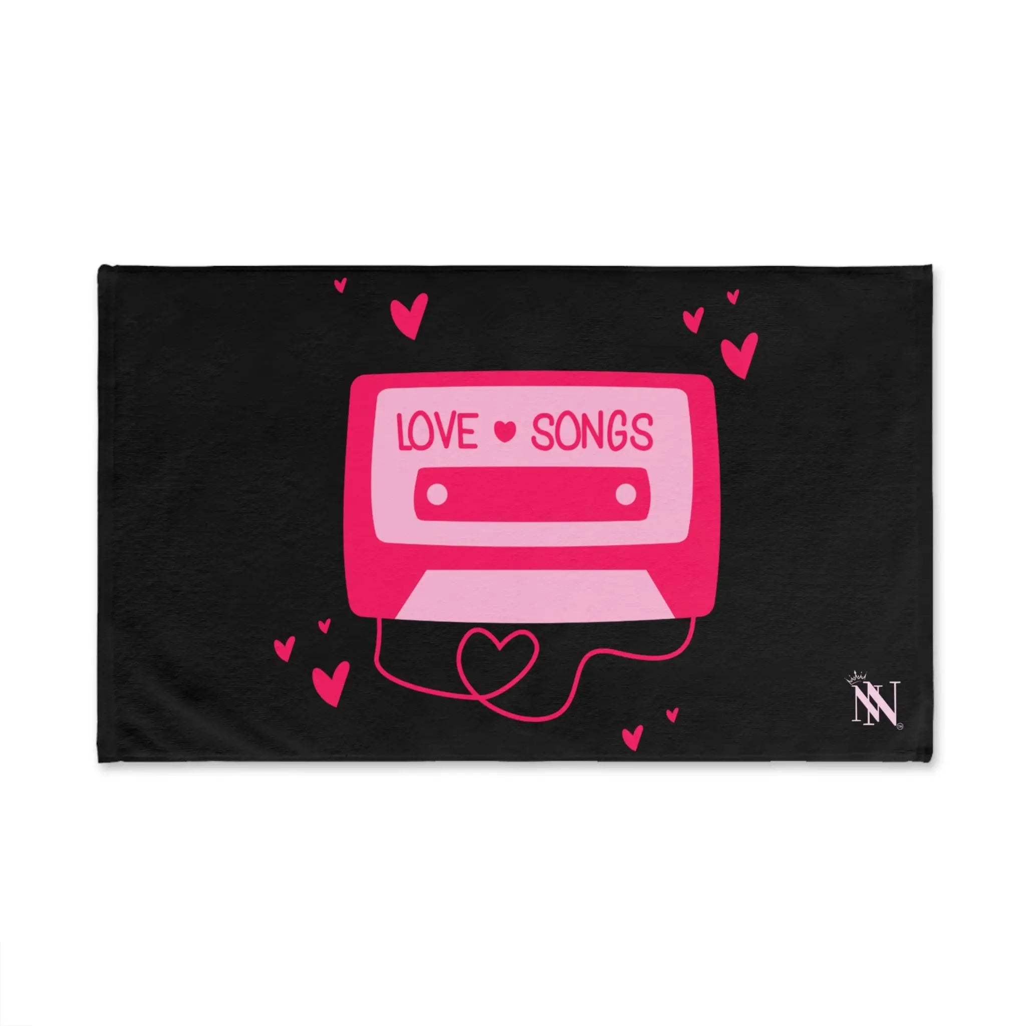 Love Songs Mix Tape Cum Towel
