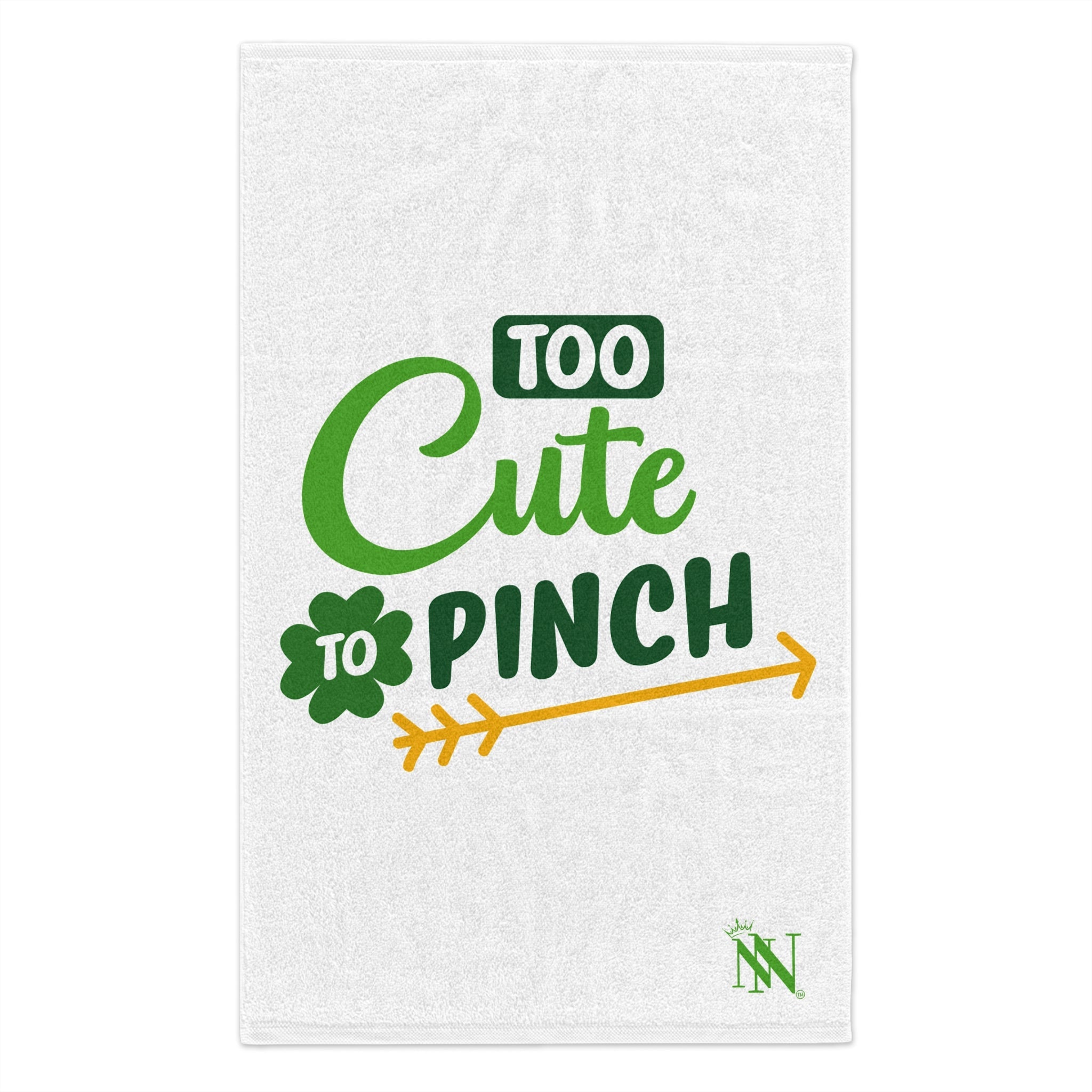 Too Cute to Pinch St. Patrick’s Day | Mix & Match Soft Fun-Flirty Lovers’ Towels