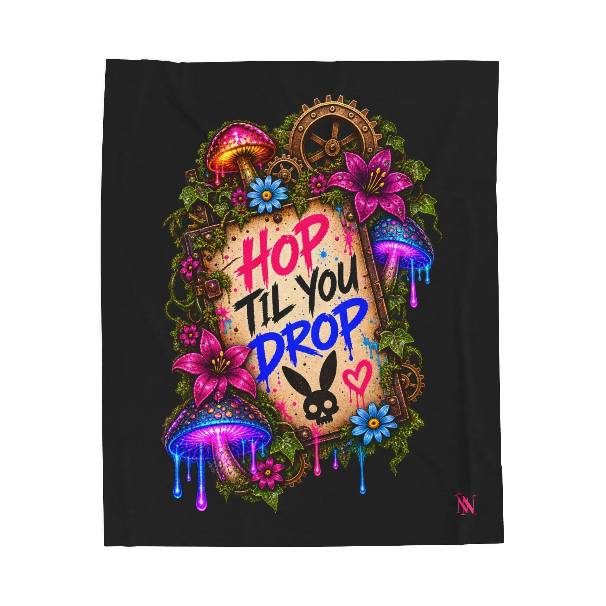 Hop Til You Drop Easter Lovers’ Blanket