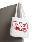 Deposit Here with a Kiss | Mix & Match Fun-Flirty Lovers’ Totes