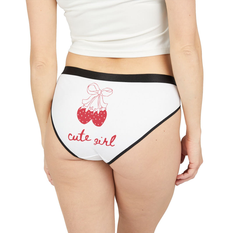 Cute Girl Strawberries | Mix & Match Women’s Fun-Flirty Lovers’ Panties