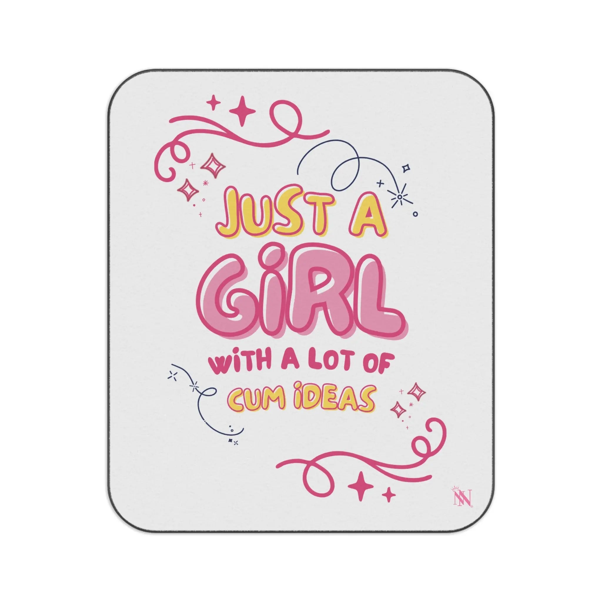 Just a Girl Cum Ideas Sex Blanket