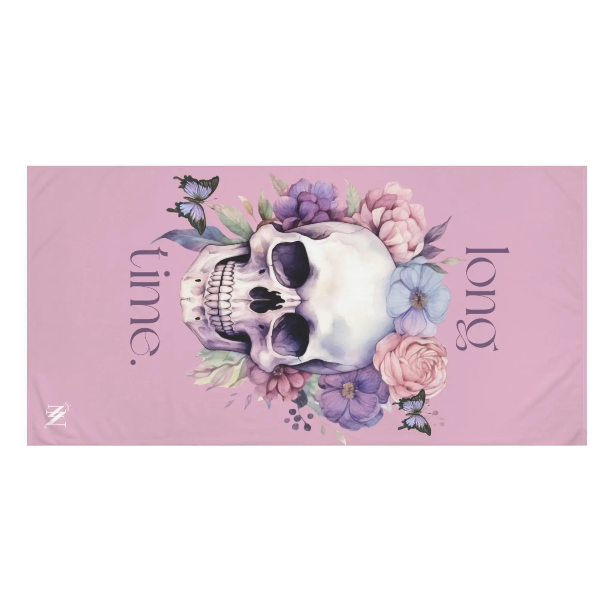 Long Time. Skull Floral | Nectar Napkins XL Fun-Flirty Lovers’ Towels