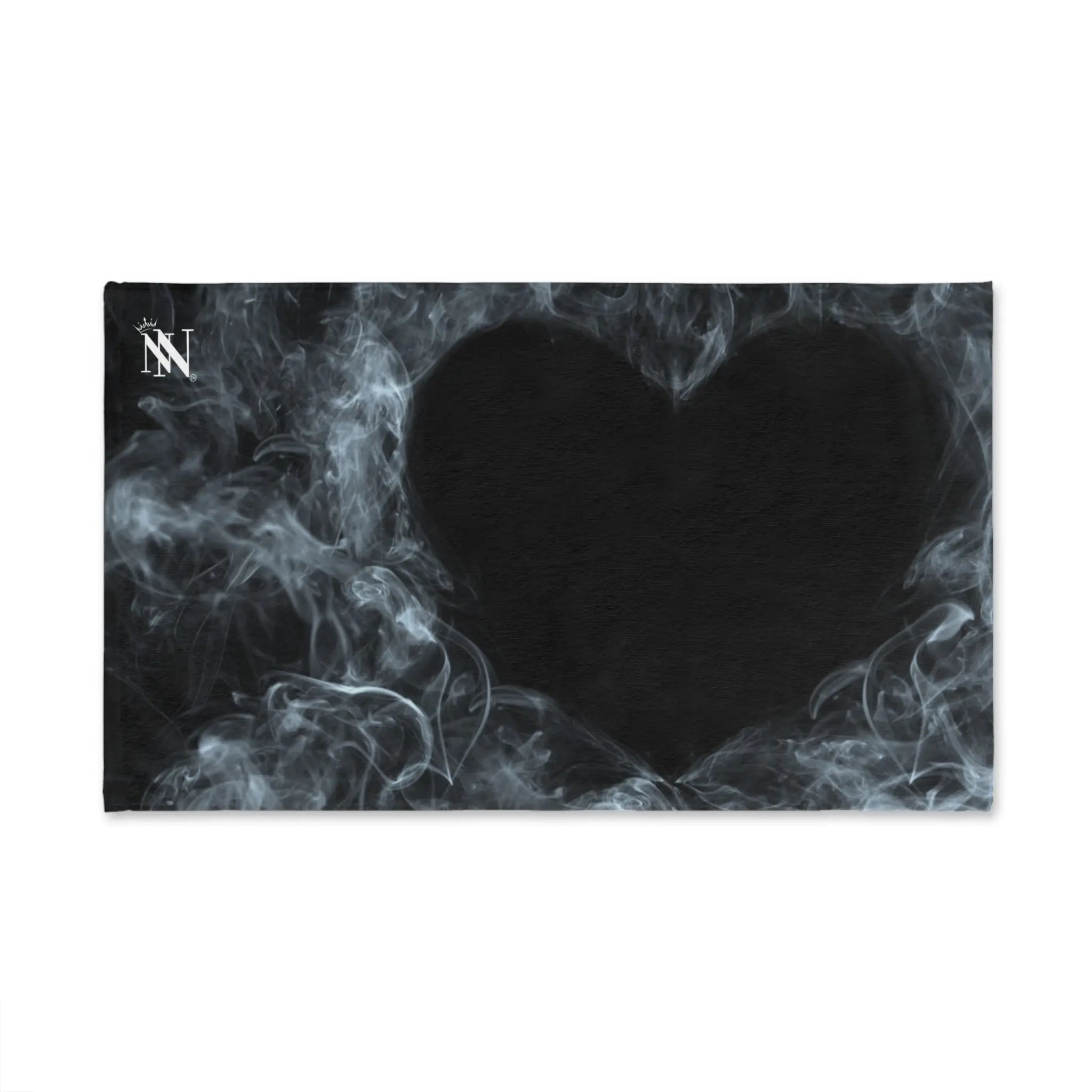 Black Heart Smoke | Mix & Match Original Fun-Flirty Lovers’ Towels