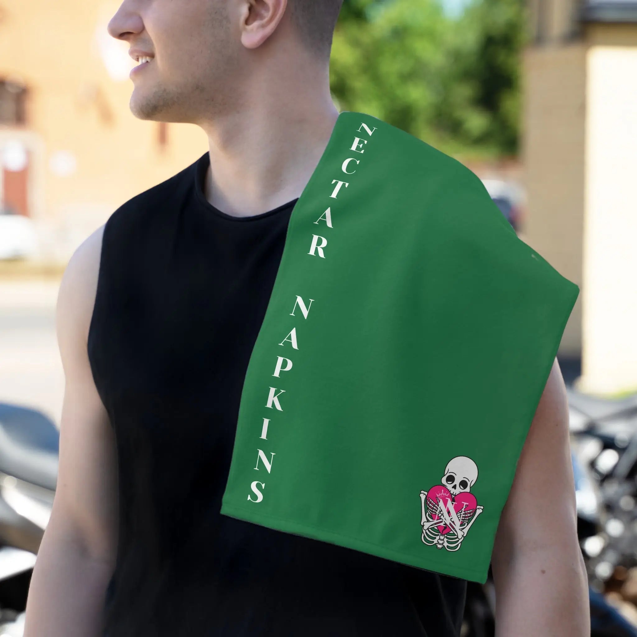 Nectar Napkins Brand Green Sex Towel