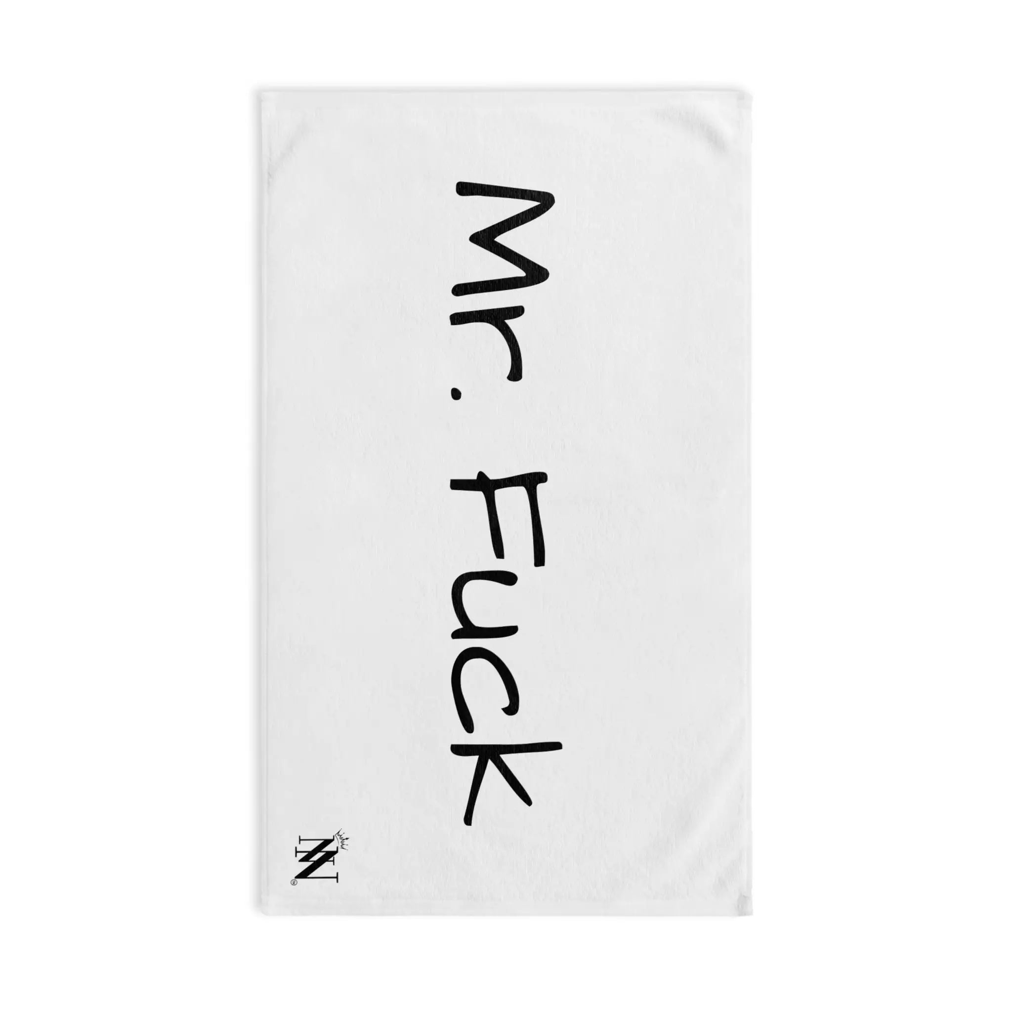 Mr. Fuck White | Mix & Match Classic Fun-Flirty Lovers’ Towels