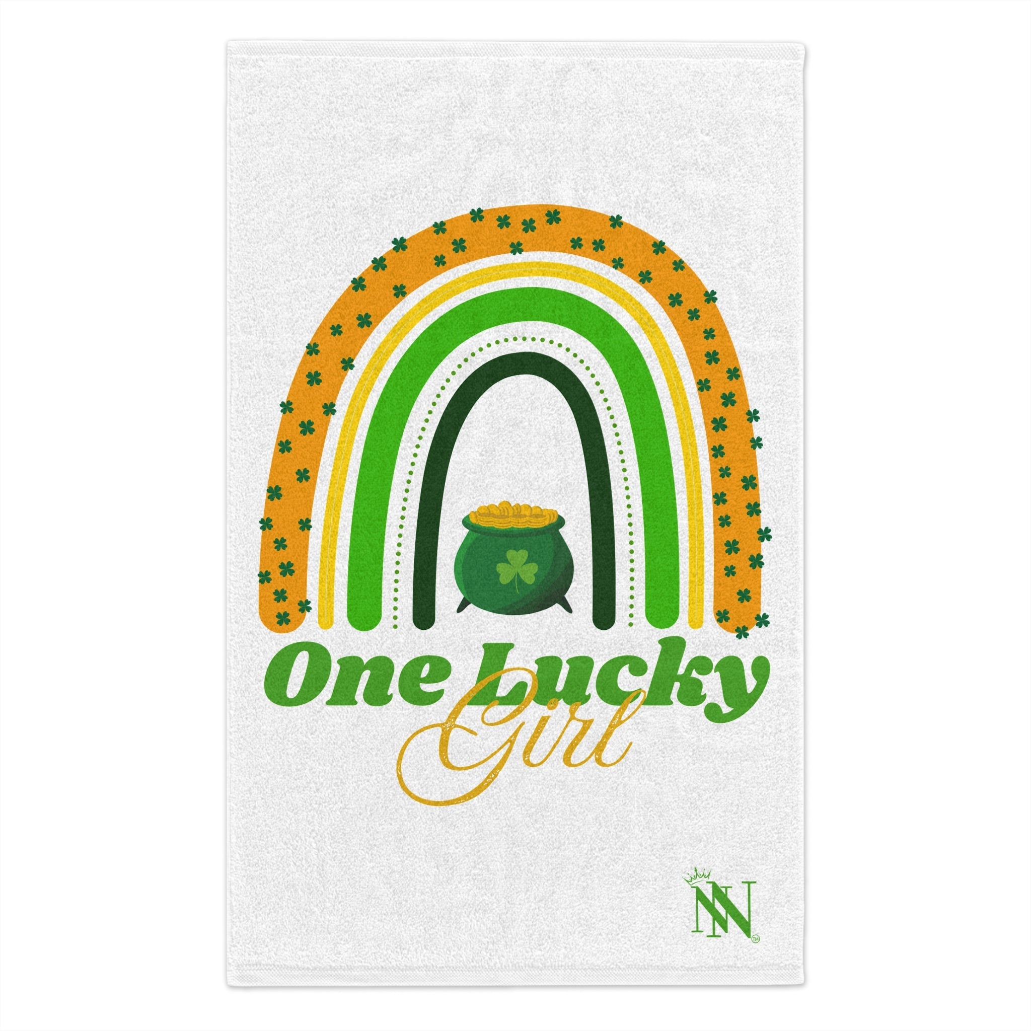 One Lucky Girl St. Patrick’s Day | Mix & Match Soft Fun-Flirty Lovers’ Towels