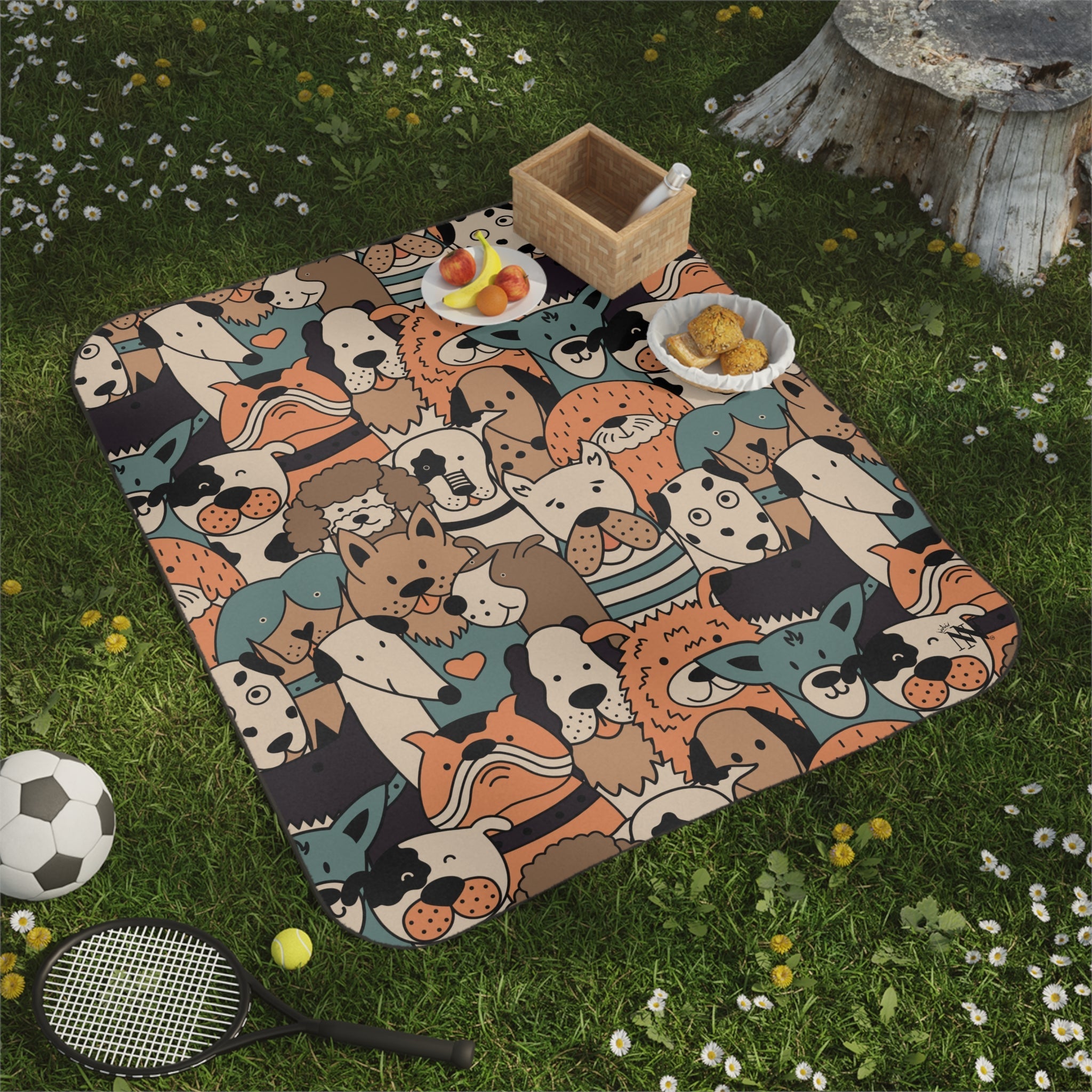 Hound Dog | Mix Match Fun-Flirty Lovers’ Water-Resistant Blankets