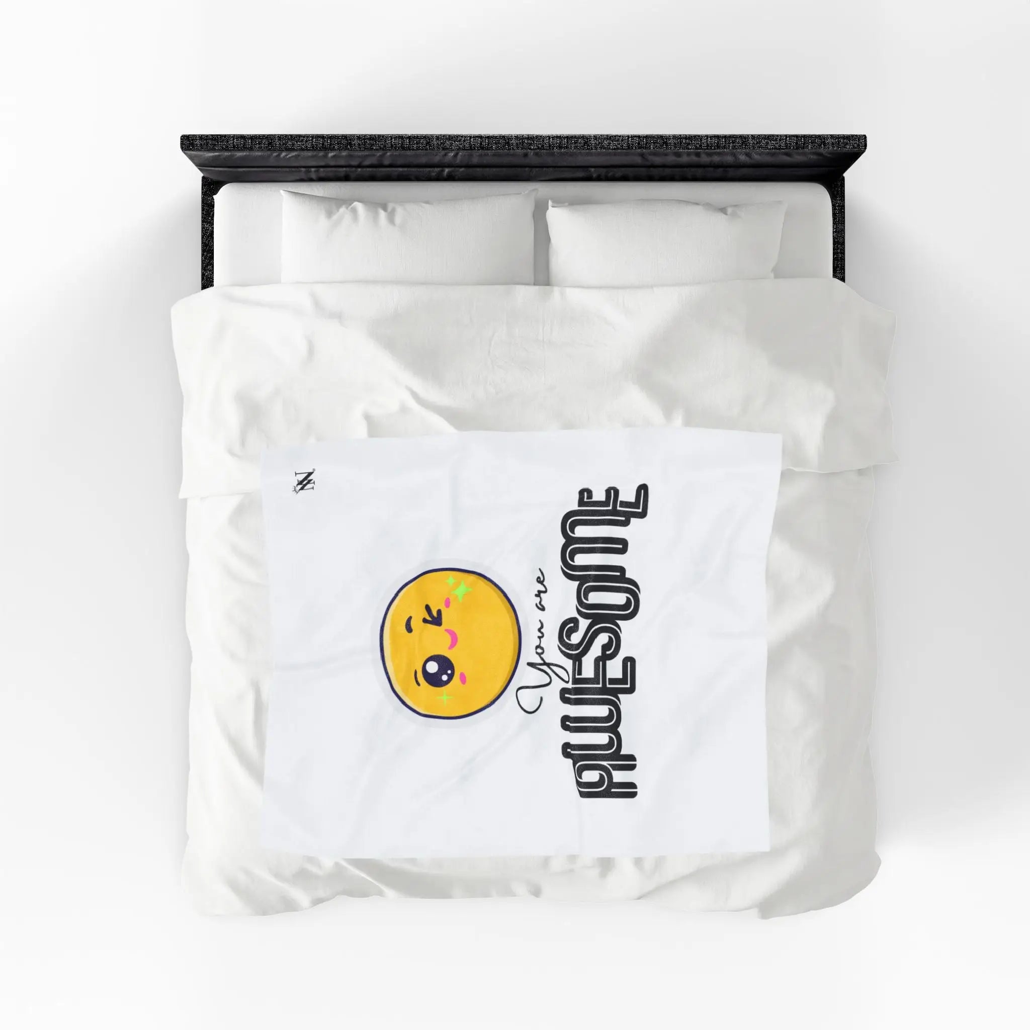 You Are Awesome Emoji Blanket
