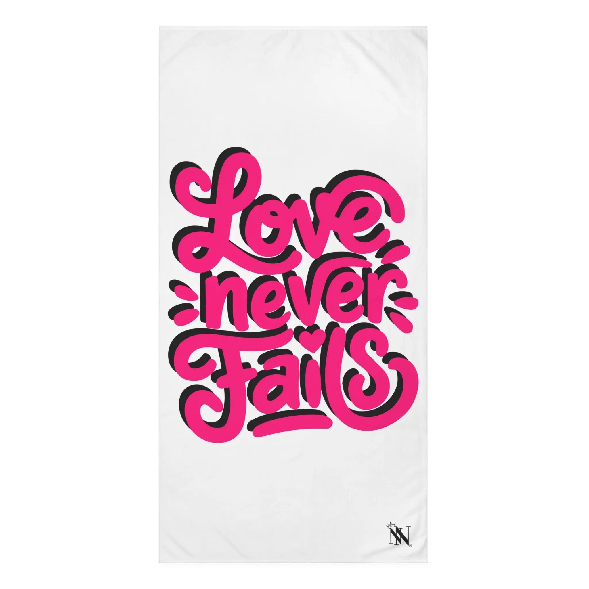 Love Never Fails | Mix & Match XL Fun-Flirty Lovers’ Towels