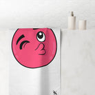 Smoochie Love Emoji Extra Large Towel