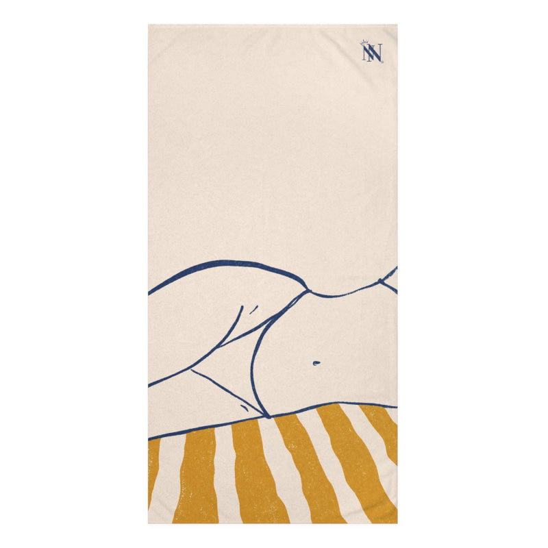 Vintage Bikini Poster | Mix & Match XL Fun-Flirty Lovers’ Towels