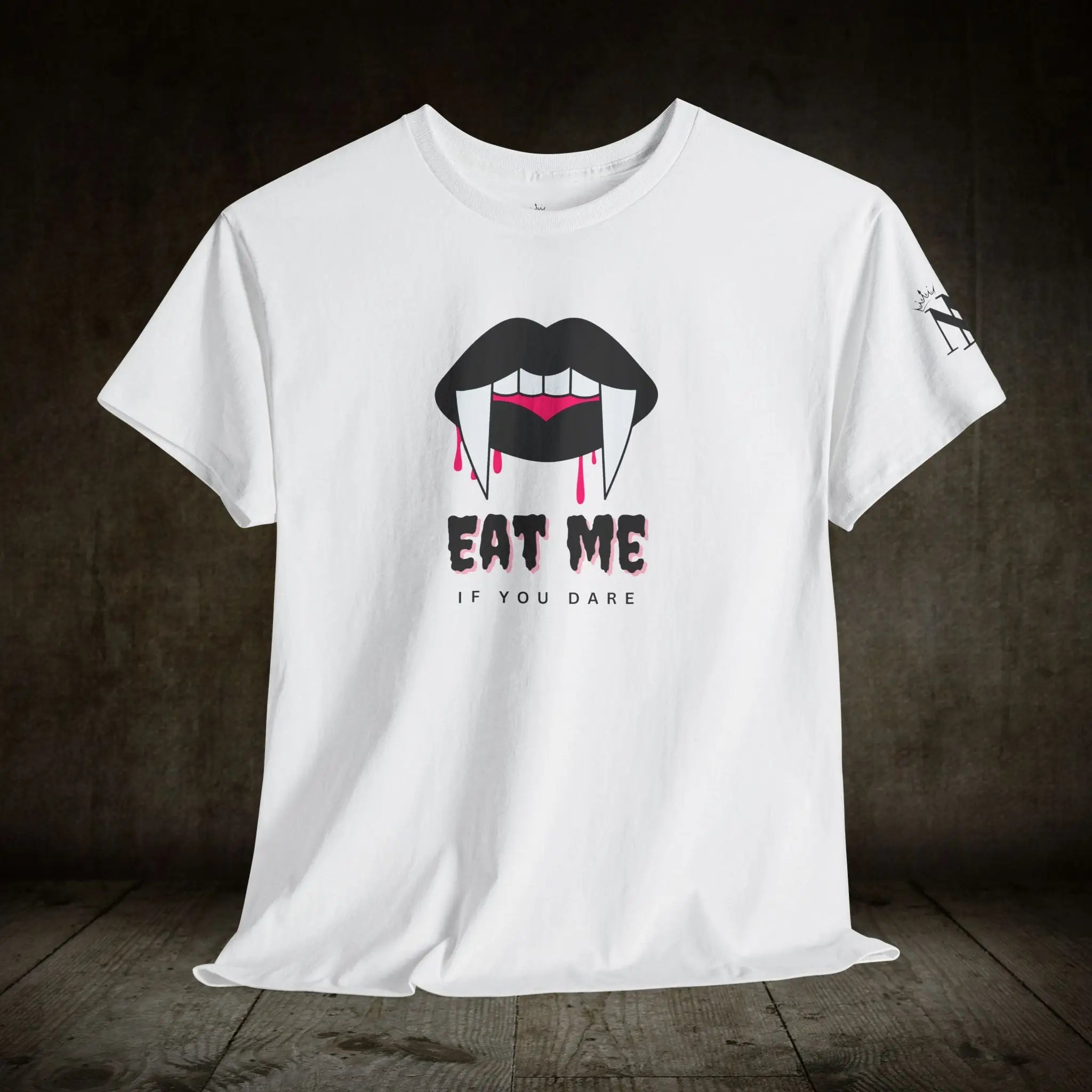 Eat Me If You Dare | Mix & Match Cotton Unisex Fun-Flirty Lovers’ T-Shirts