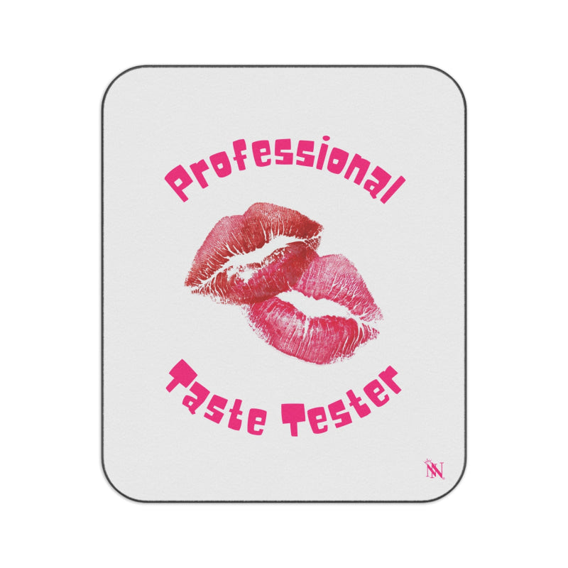 Professional Taste Tester I Love You Cherry Much | Mix Match Fun-Flirty Lovers’ Water-Resistant Blankets