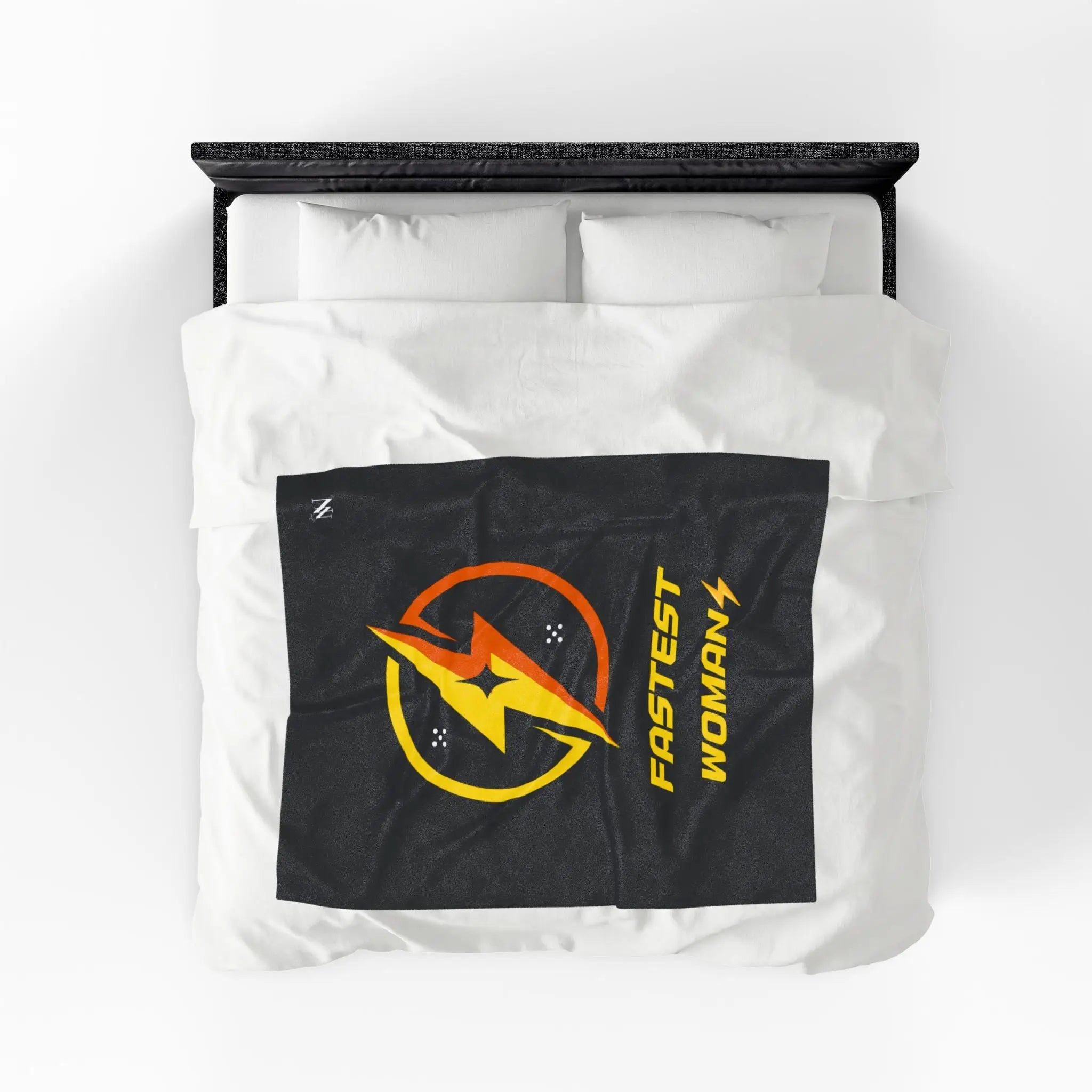 Fastest Woman Lightning Bolt Blanket