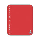 Nectar Napkins Brand Bright Red Water-Resistant Sex Blanket