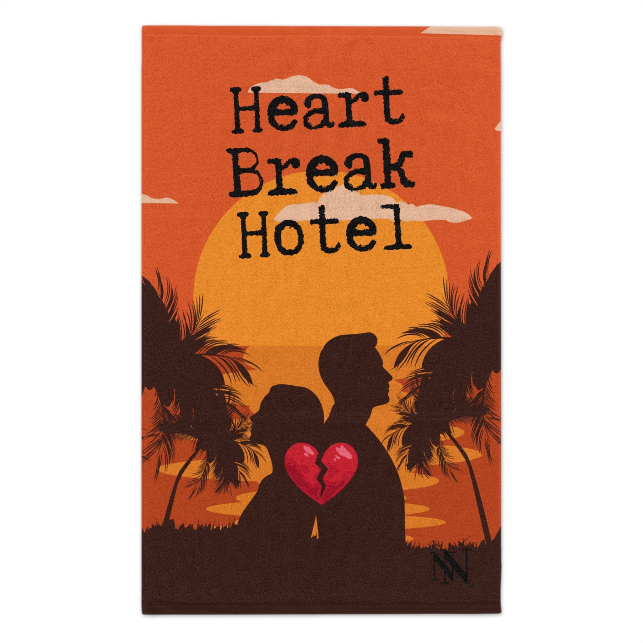 Heart Break Hotel Sunset Sex Towel