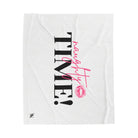 Naughty Time! With a Kiss | Mix & Match Soft Fun-Flirty Lovers’ Blankets