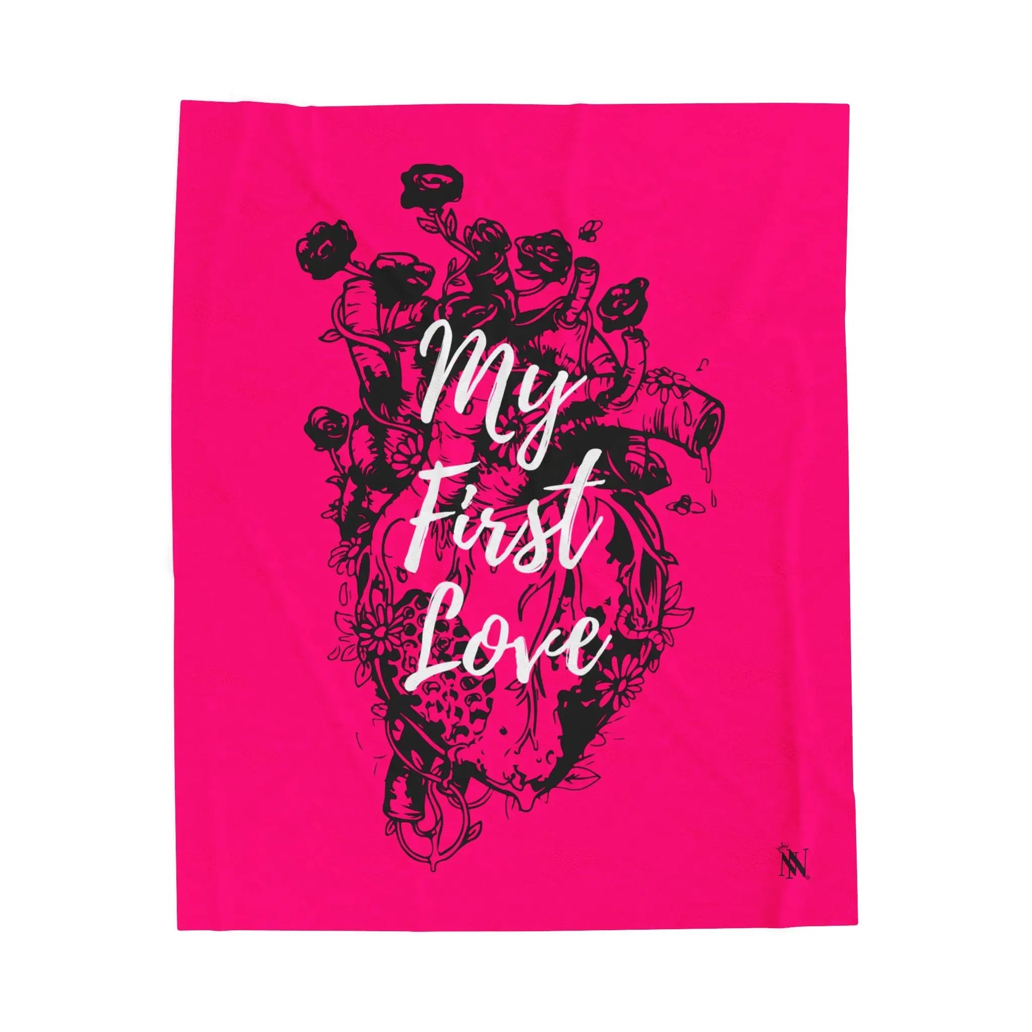 My First Love Real Heart & Flowers | Nectar Napkins Fun-Flirty Lovers’ Blankets