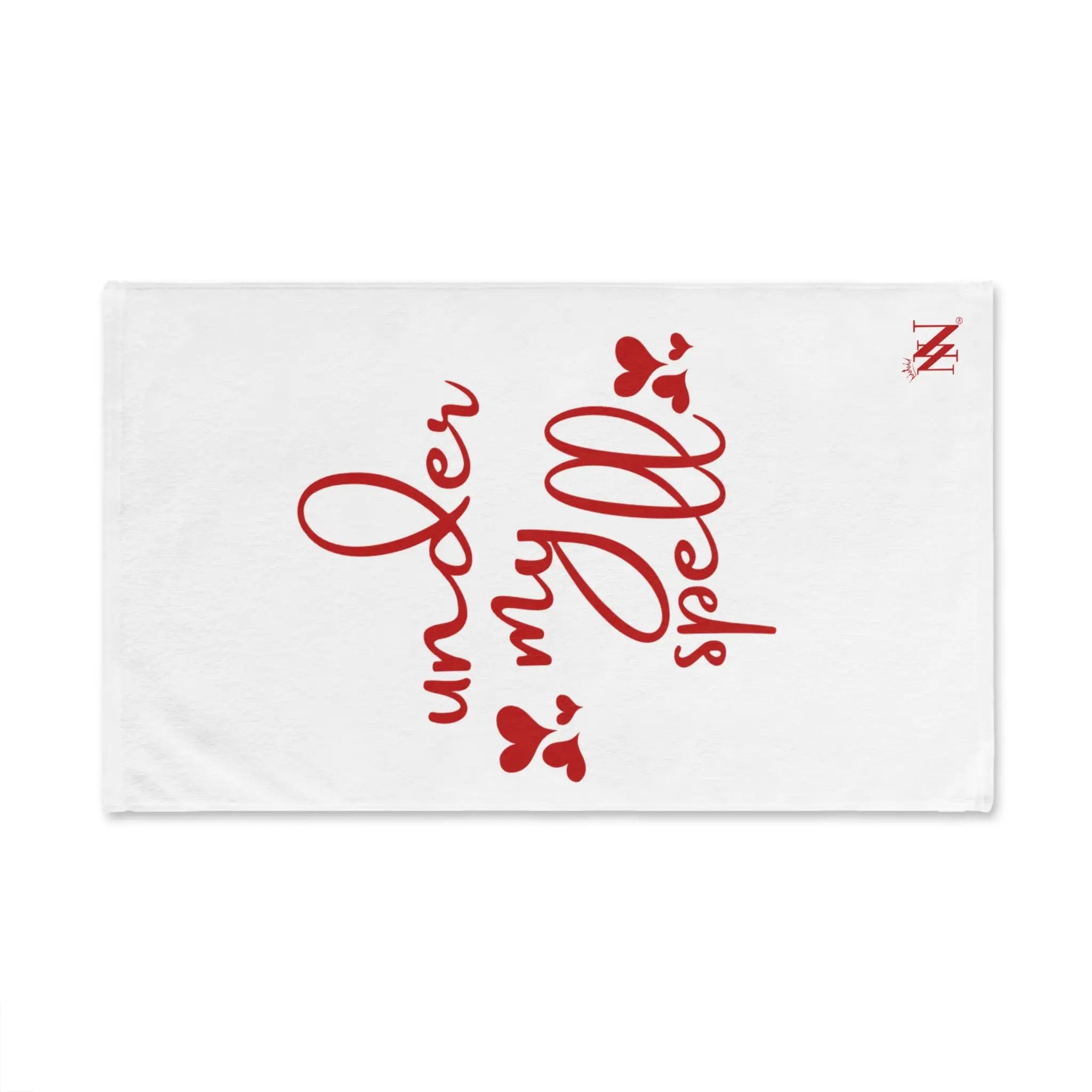 Under My Spell Hearts Cum Towel