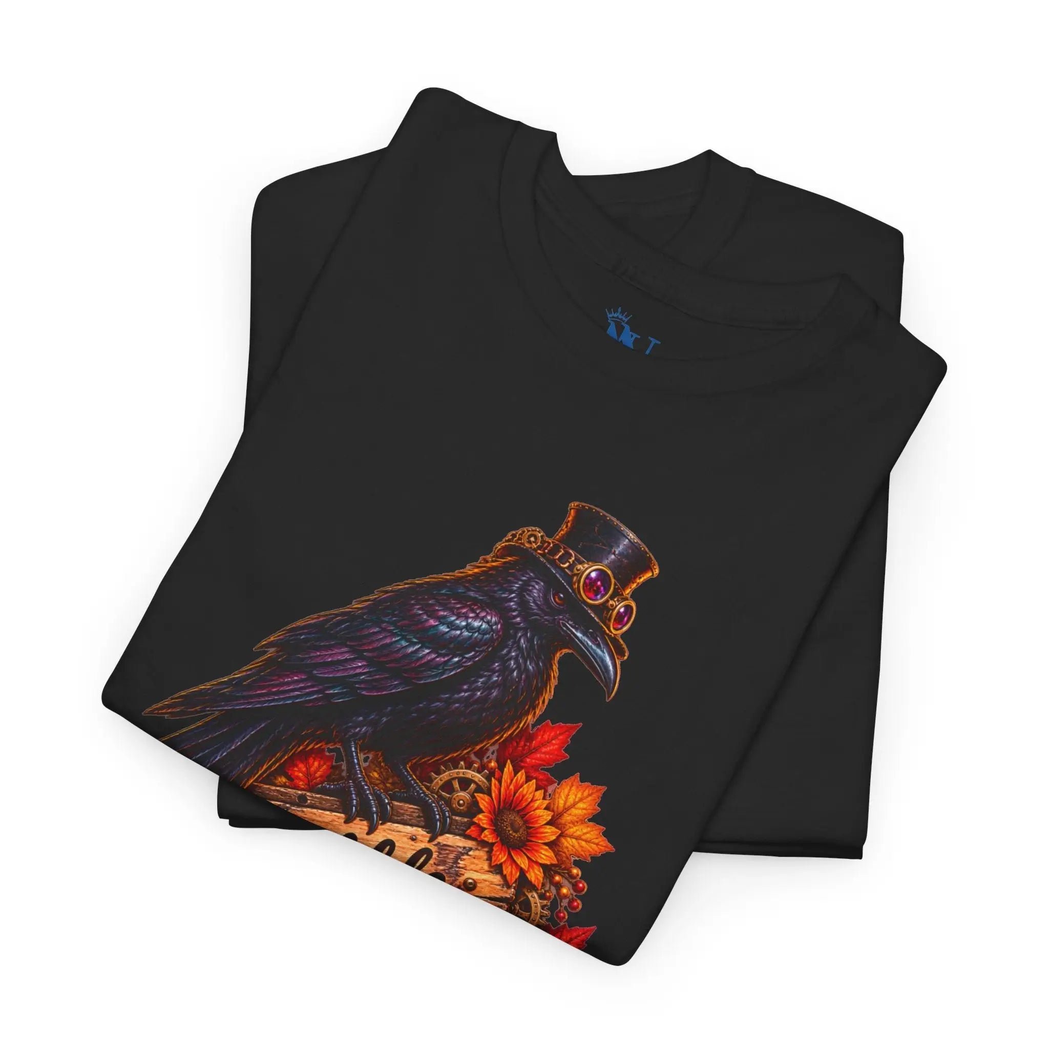 Gobble Til’ You Wobble Crow | Nectar Napkins Fun-Flirty Lovers’ T-Shirts
