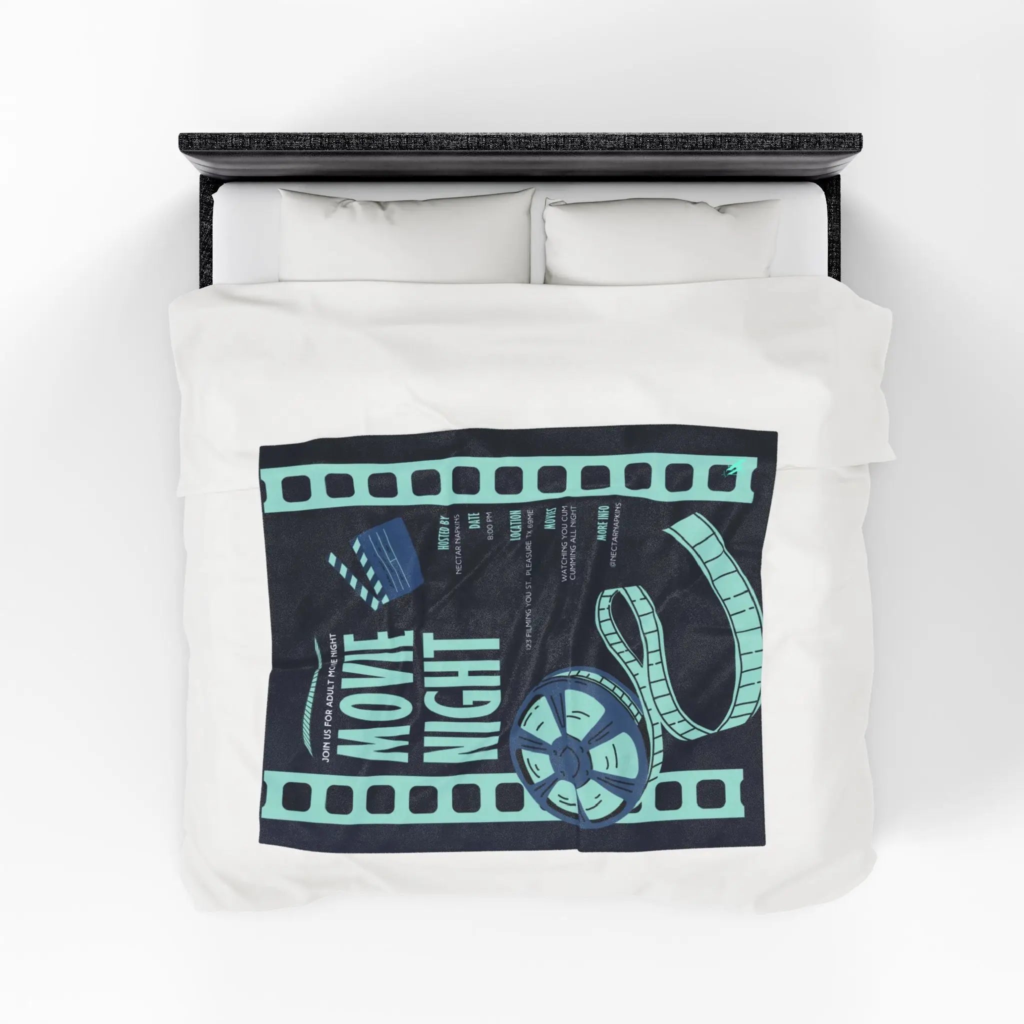 Adult Movie Night | Mix & Match Fun-Flirty Lovers’ Blankets