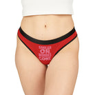 Smiles On Worries Gone Good Vibes | Mix & Match Women’s Fun-Flirty Lovers’ Thongs